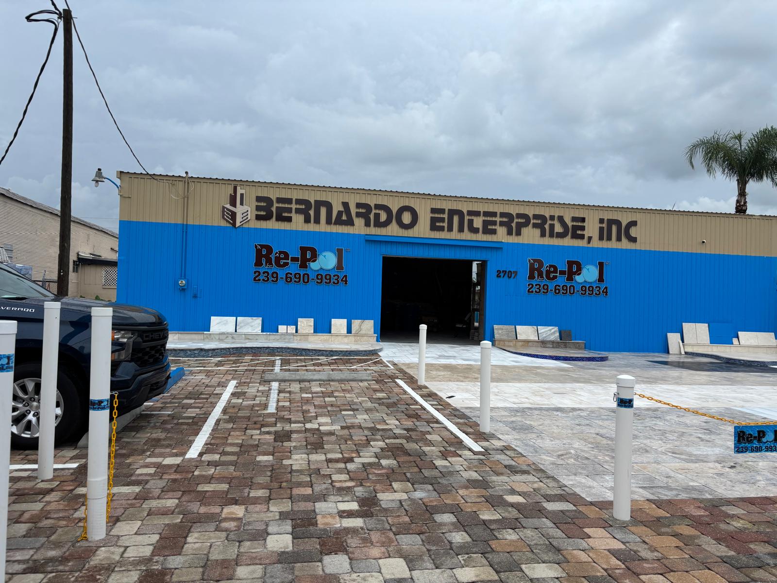 Re-Pool Bernardo Enterprise building front